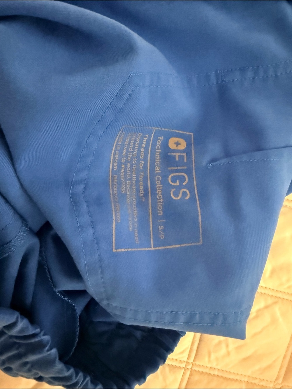 Figs Blue Scrub Joggers - SP - Picture 2 of 2